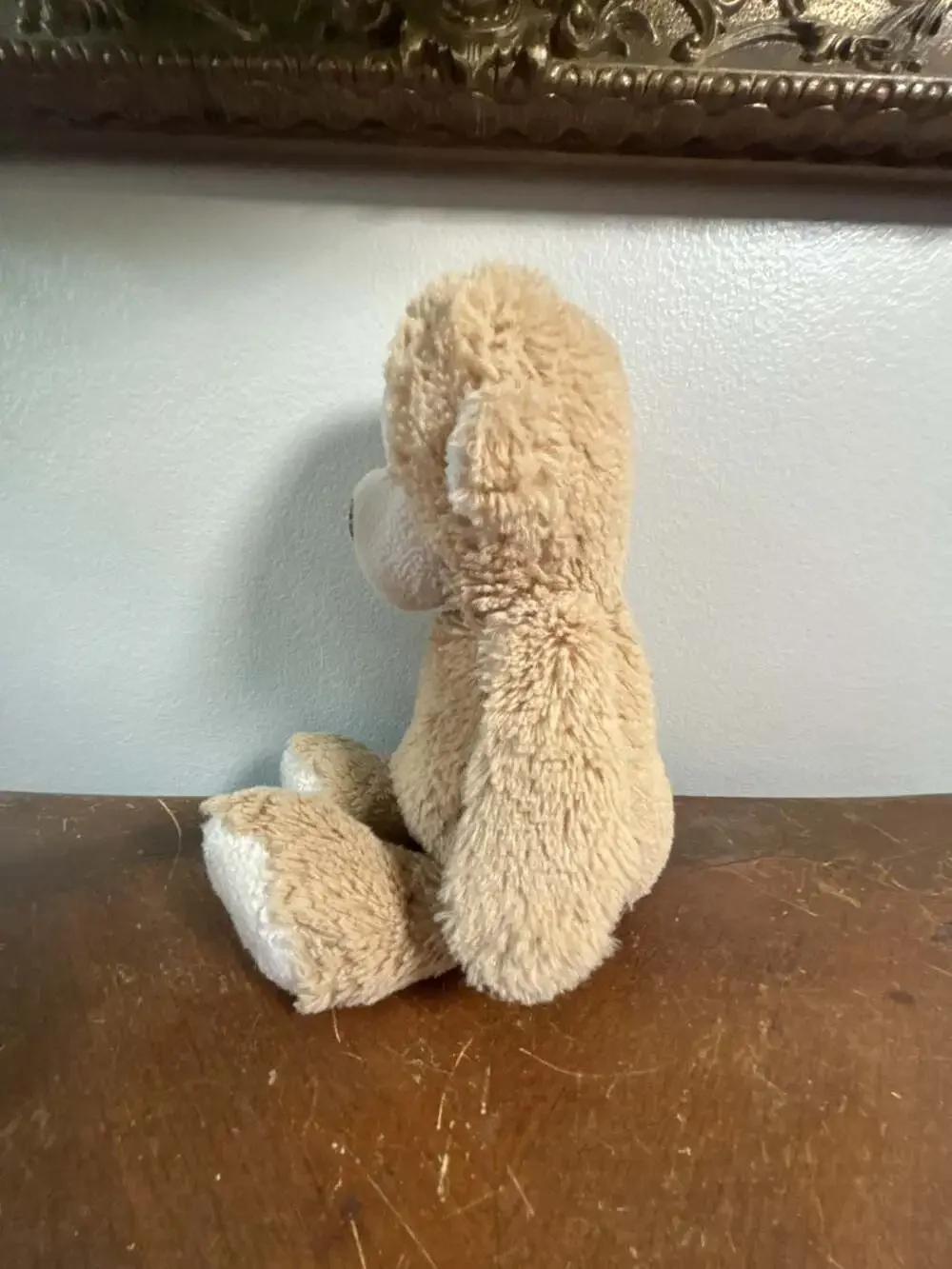Carter's Snuggle Me Monkey Plush Stuffed Animal Toy Tan Brown